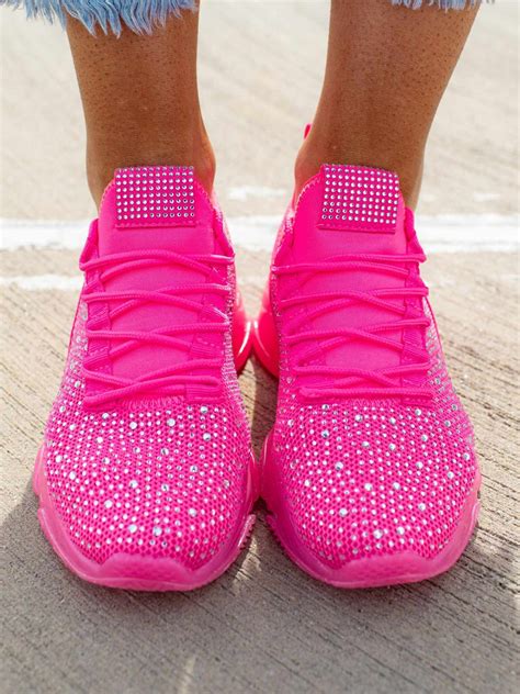 women's hot pink sneakers